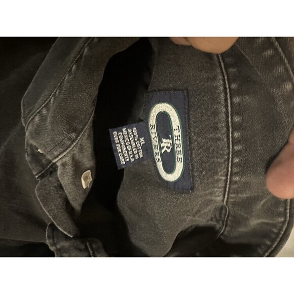 Vintage 90’s Dagger And Rose Celtic Circle Embroidered Shirt - Picture 4 of 4